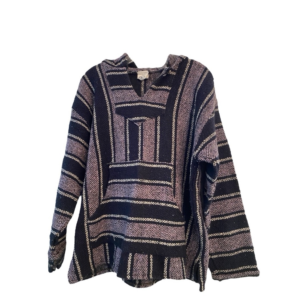 Baja Hoodie Drug rug Purple and black M